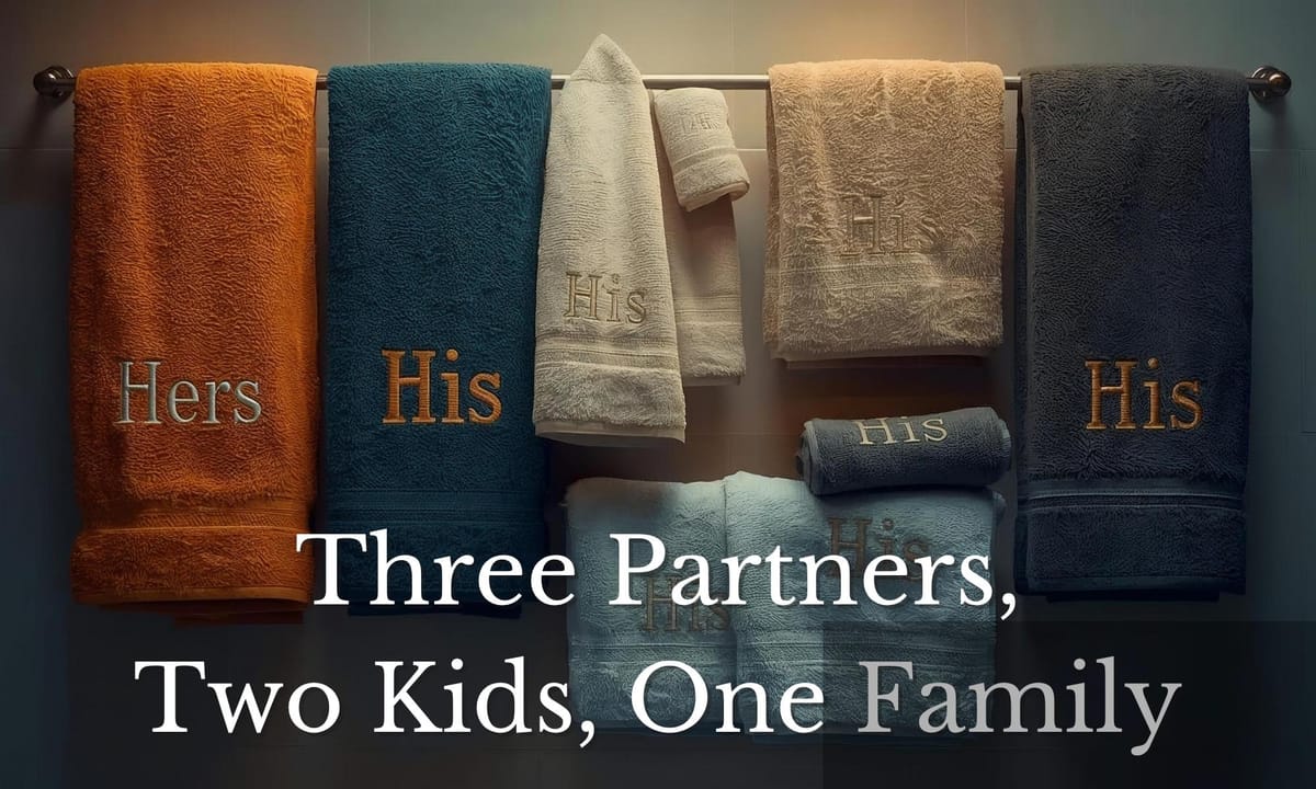 Three Partners, Two Kids, One Family