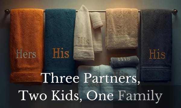 Three Partners, Two Kids, One Family